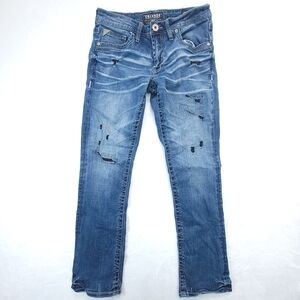 Buckle Salvage Supply Mayhem Straight Distressed Jeans Men's Size 31R (32x30)